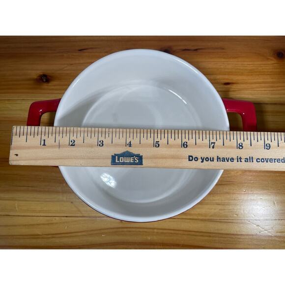 Red Brie Cheese Fromage Baket Red Gourmet Kiss That Frog Collection - Picture 4 of 7